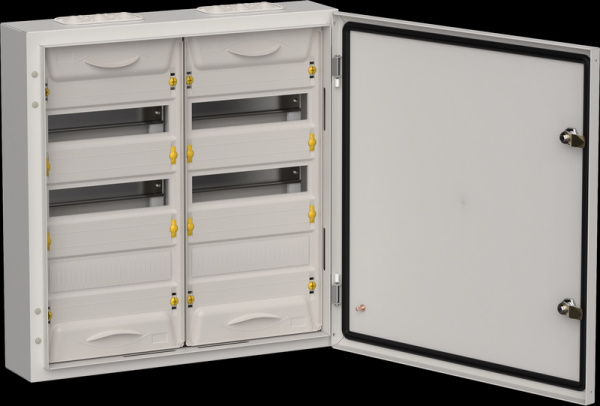 IEK TITAN 5 Корпус мет. ЩРн-72 (2х36) 585х570х140 IP54 сер